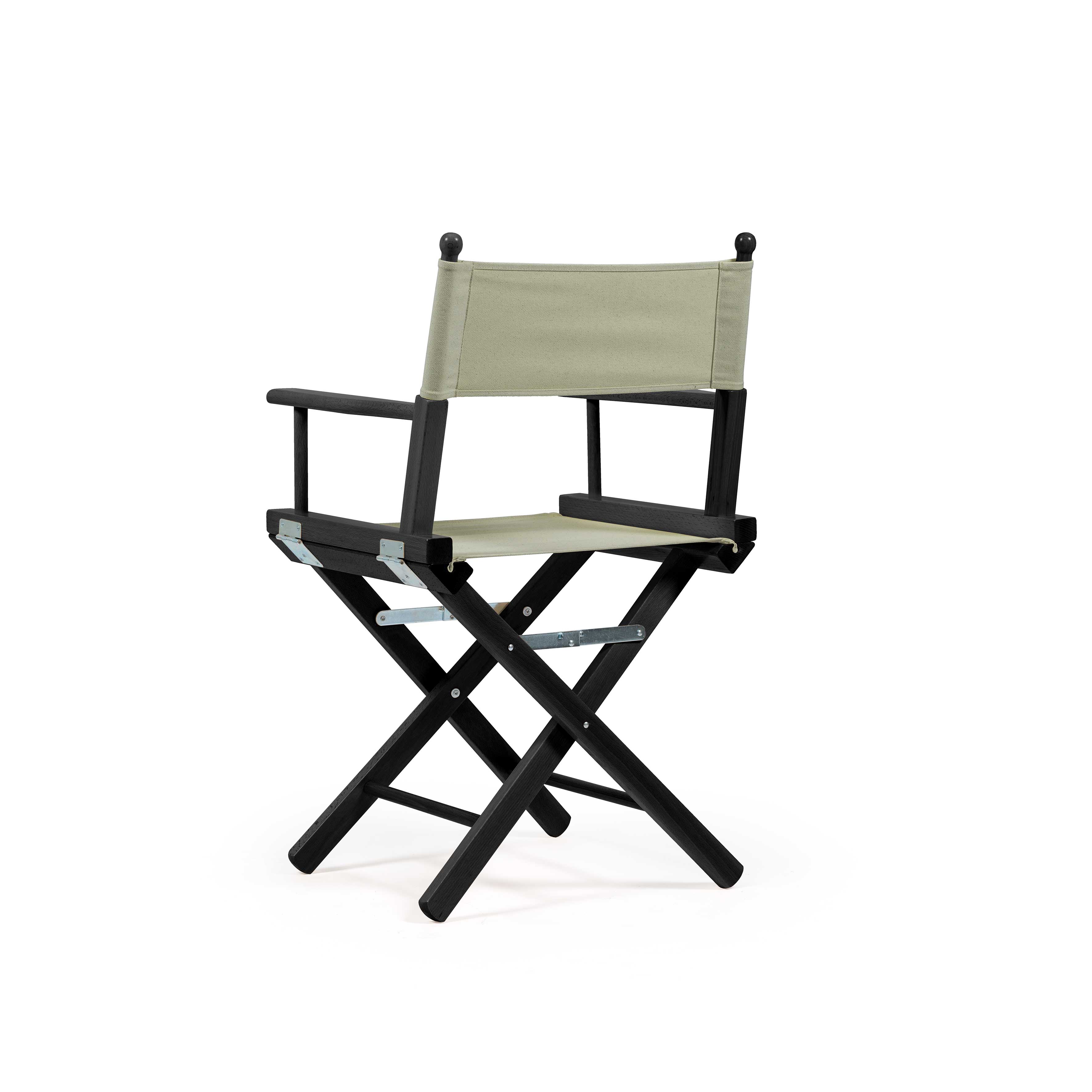 Sedia da Regista Salvia - telaio Nero