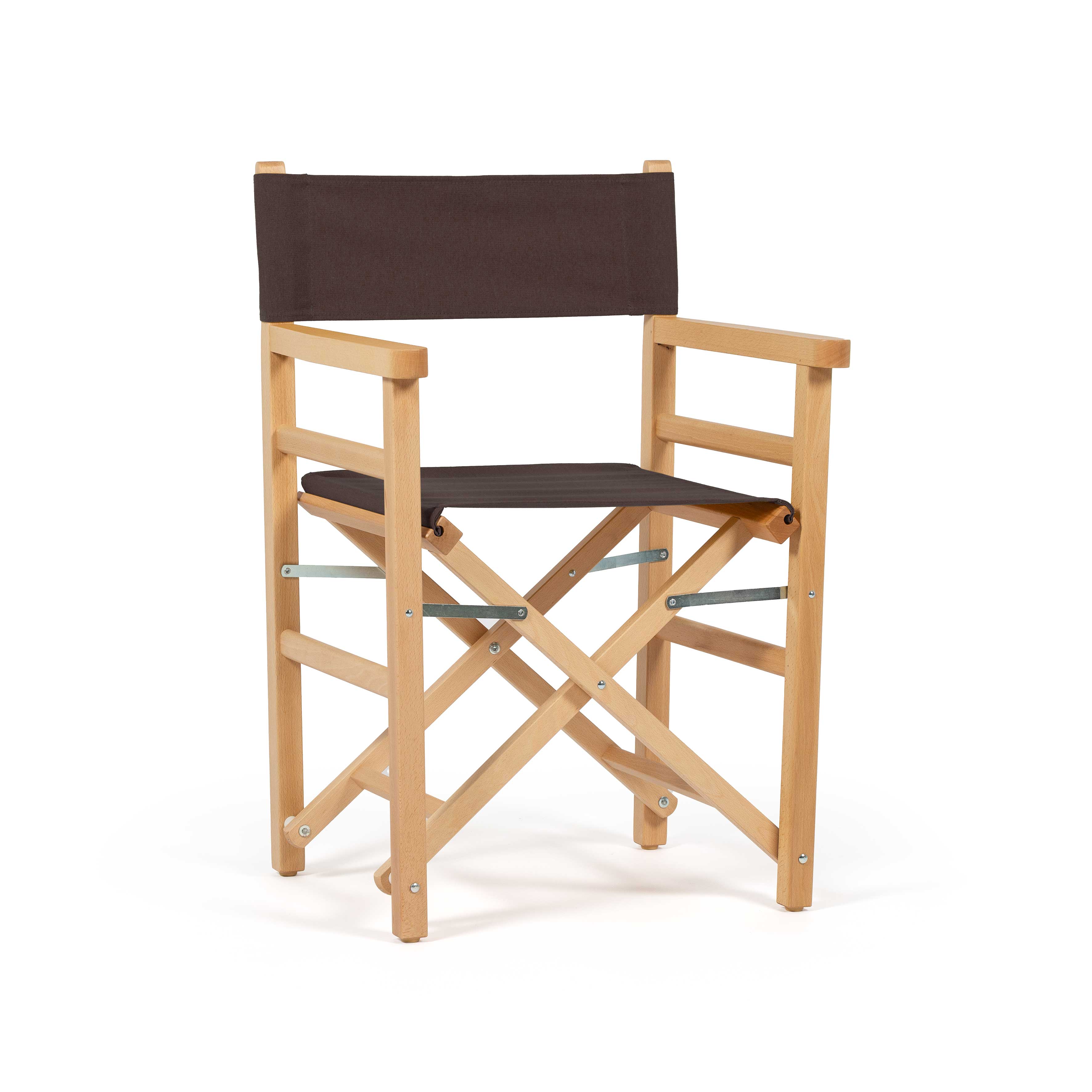 Sedia da Regista Beach Mahogany Natural - Telami