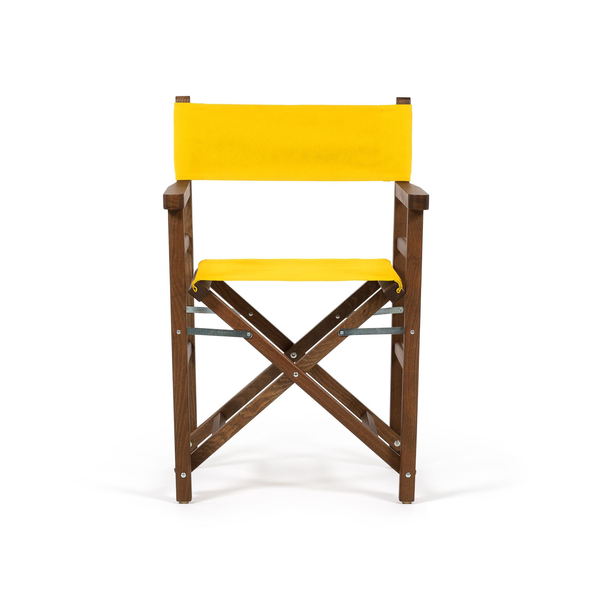 Sedia da Regista Beach Giallo