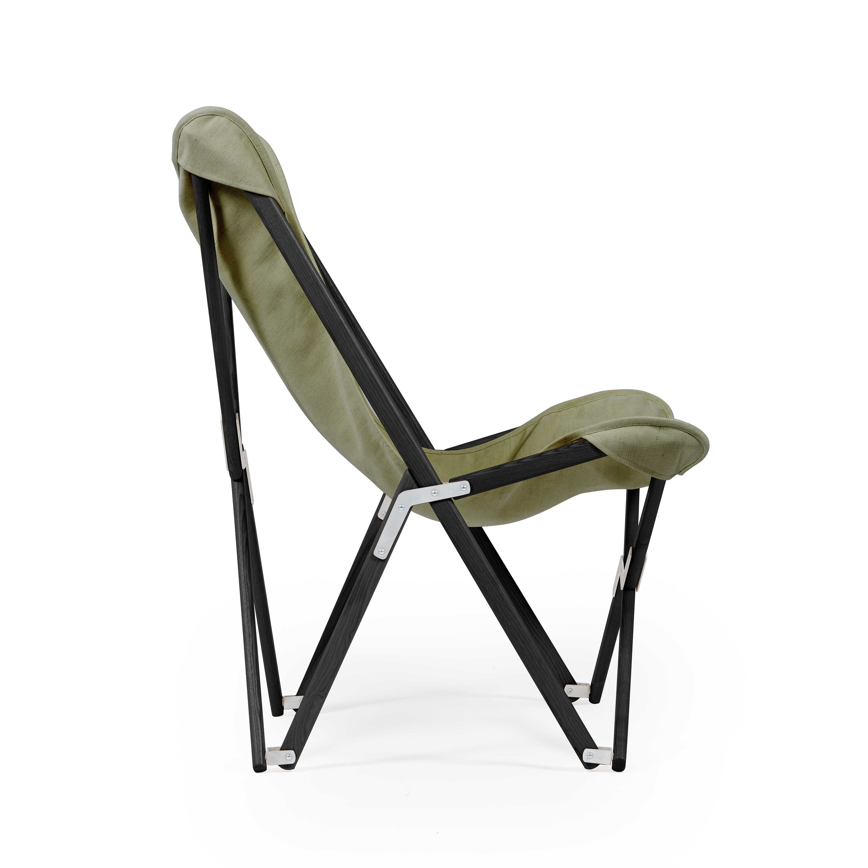 Tripolina Verde Oliva - telaio Nero