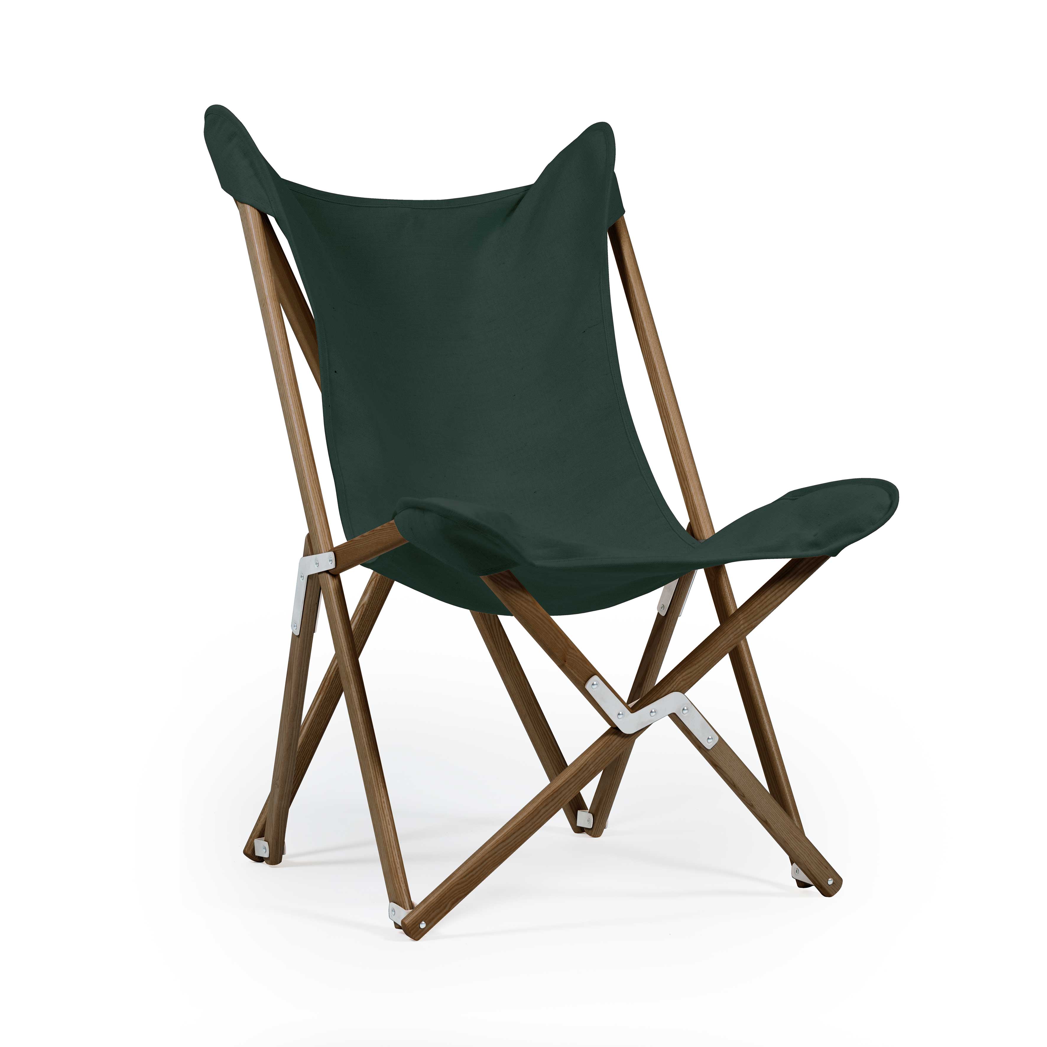 Tripolina Muschio - telaio Teak