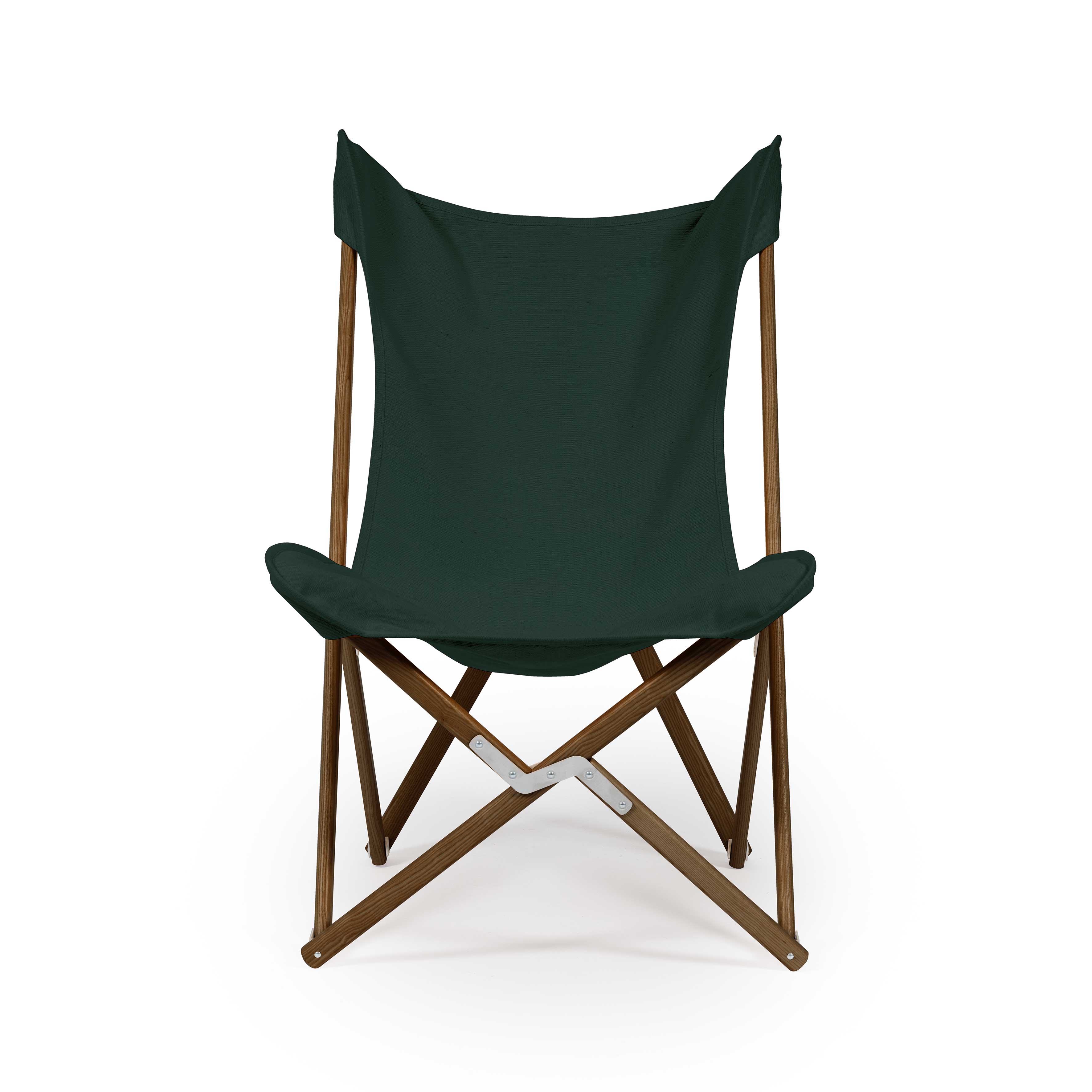 Tripolina Muschio - telaio Teak