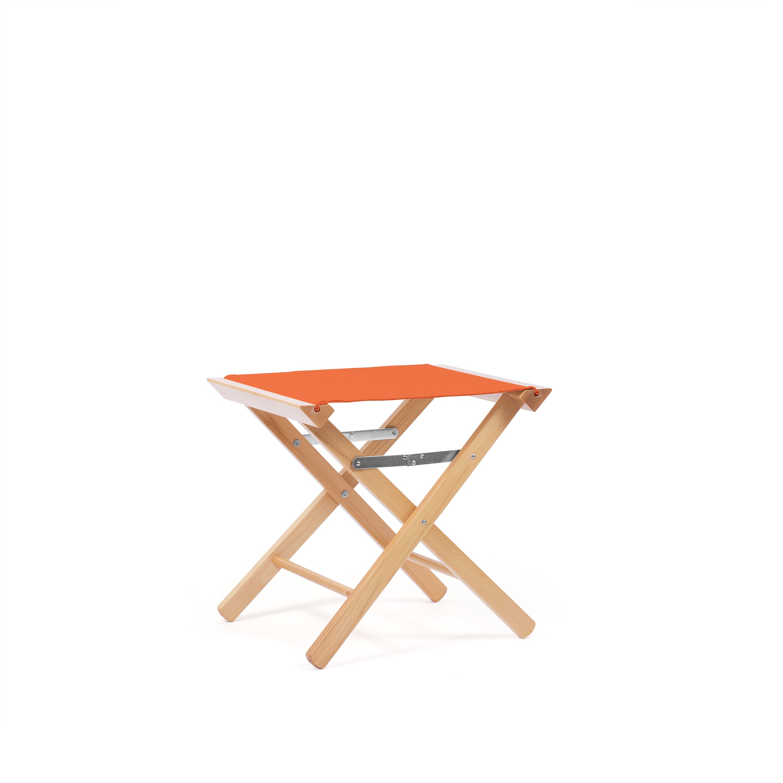 Sgabello Poggiapiedi Rosso Terracotta