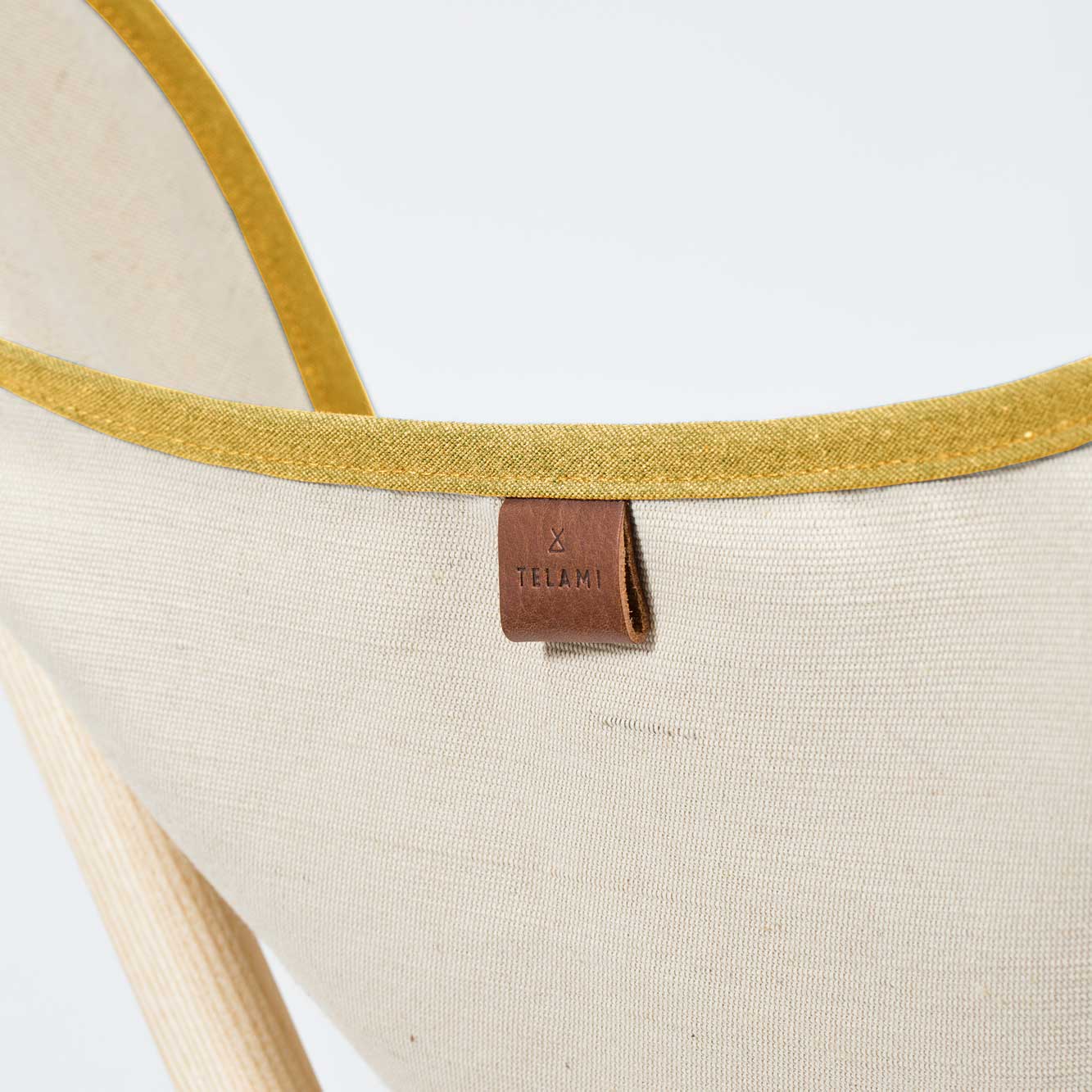Tripolina Telami Bicolored Canvas Ecru is the Original Tripolina chair canvas, for fashion Design Made in Italy ricambio tripolina sedia da regista sedia regista