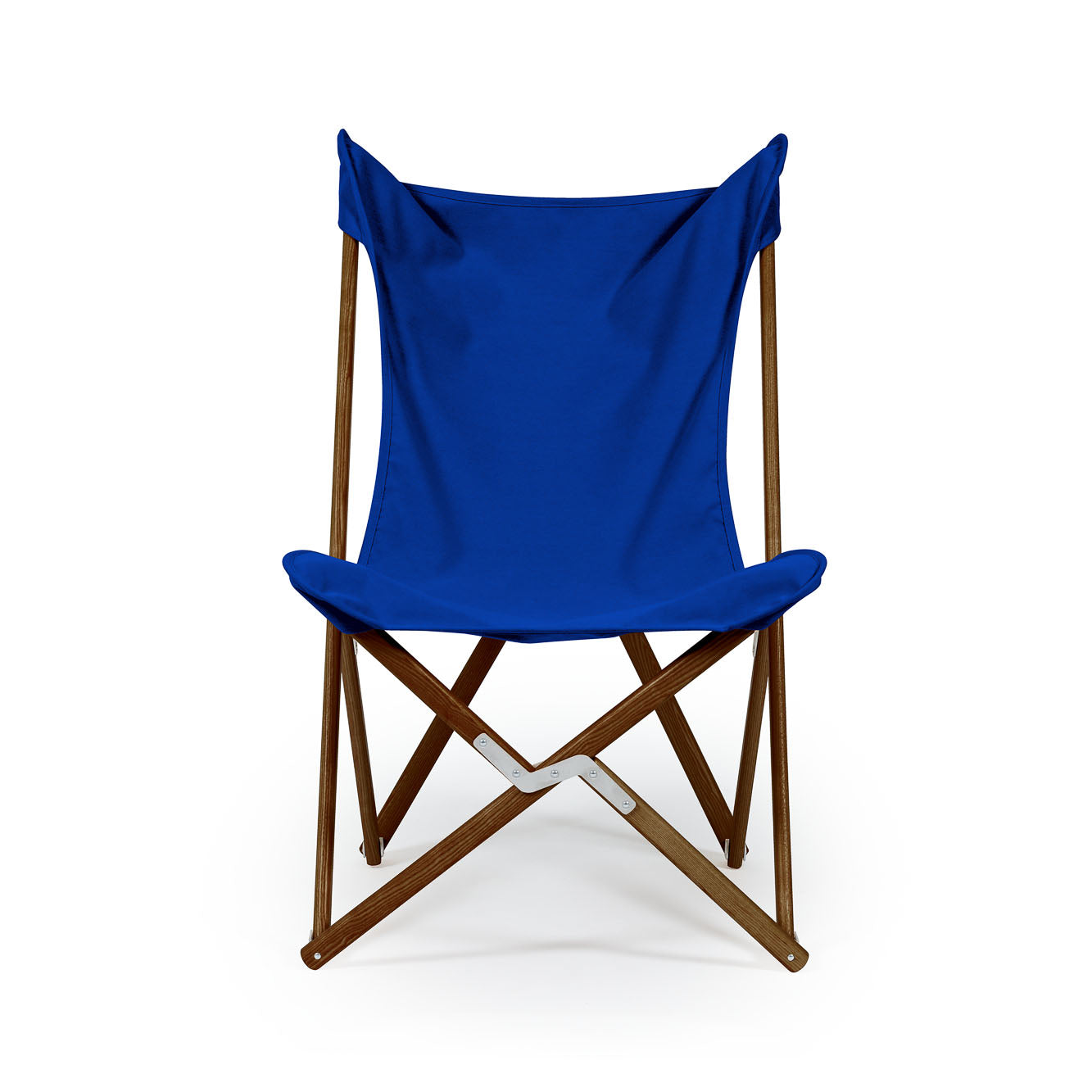 Telami Tripolina chair is the timeless folding chair, like butterfly, the iconic outdoor furniture. Relax on your sofa or on your Tripolina.